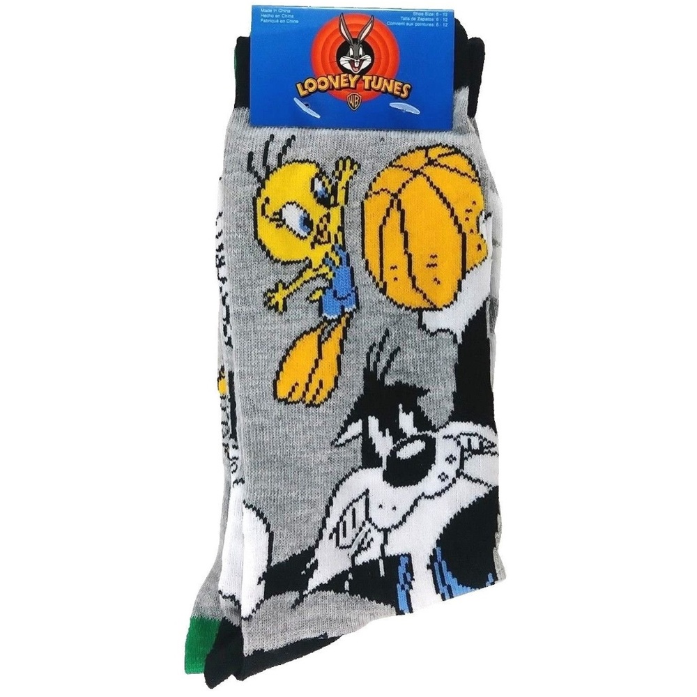 Warner Brothers Looney Tunes Socks 2-pair